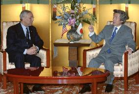 (2)Powell talks with Koizumi on N. Korea, Iraq